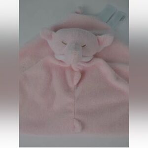 Angel Dear Pink Elephant Lovey Security Blanket